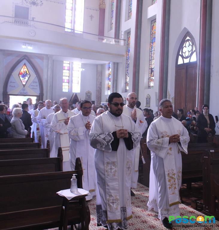 Abertura oficial do Tríduo preparatório ao Jubileu de Ouro da Diocese.