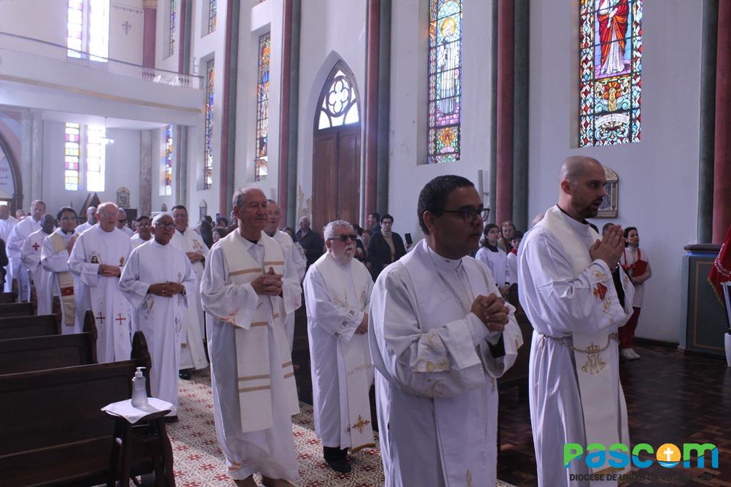 Abertura oficial do Tríduo preparatório ao Jubileu de Ouro da Diocese.