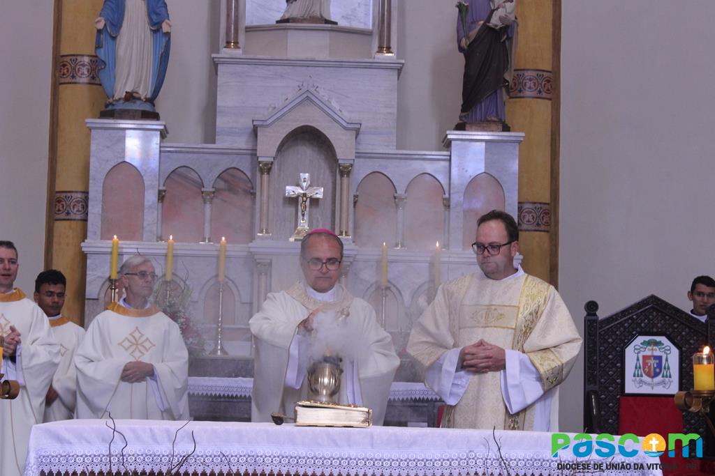 Abertura oficial do Tríduo preparatório ao Jubileu de Ouro da Diocese.