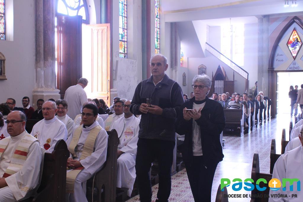 Abertura oficial do Tríduo preparatório ao Jubileu de Ouro da Diocese.