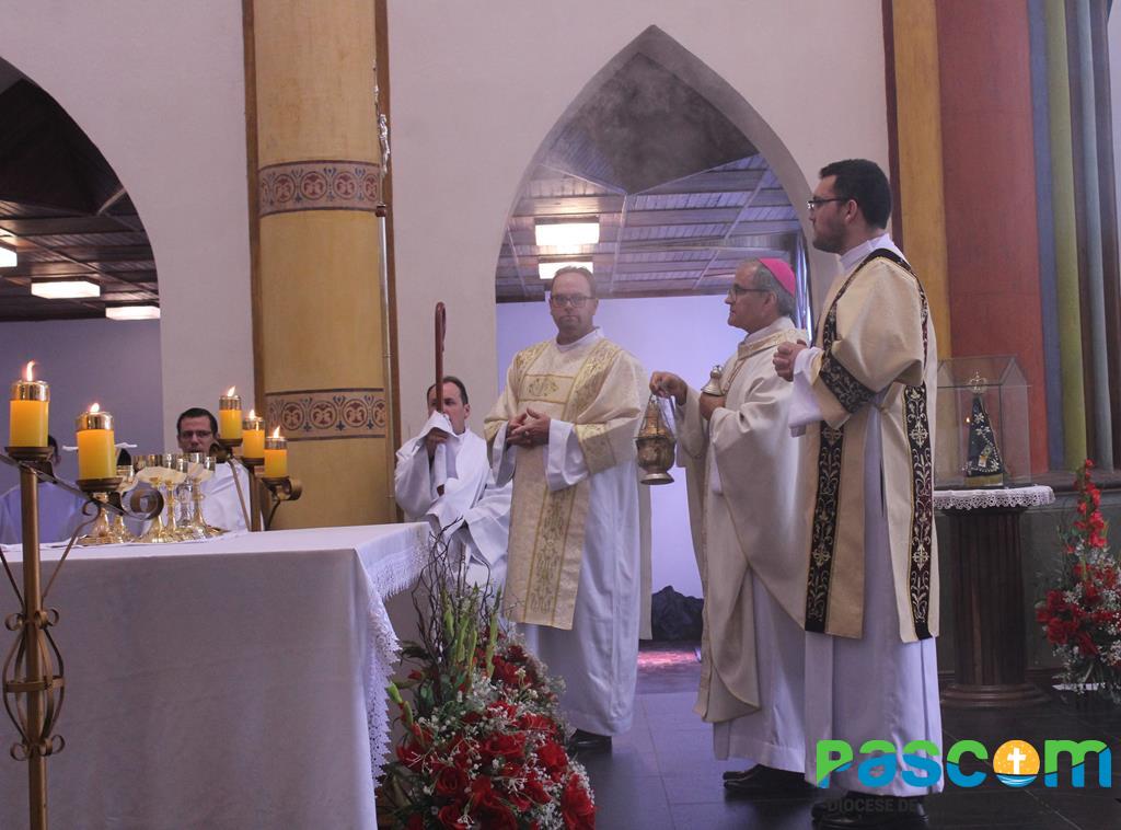 Abertura oficial do Tríduo preparatório ao Jubileu de Ouro da Diocese.