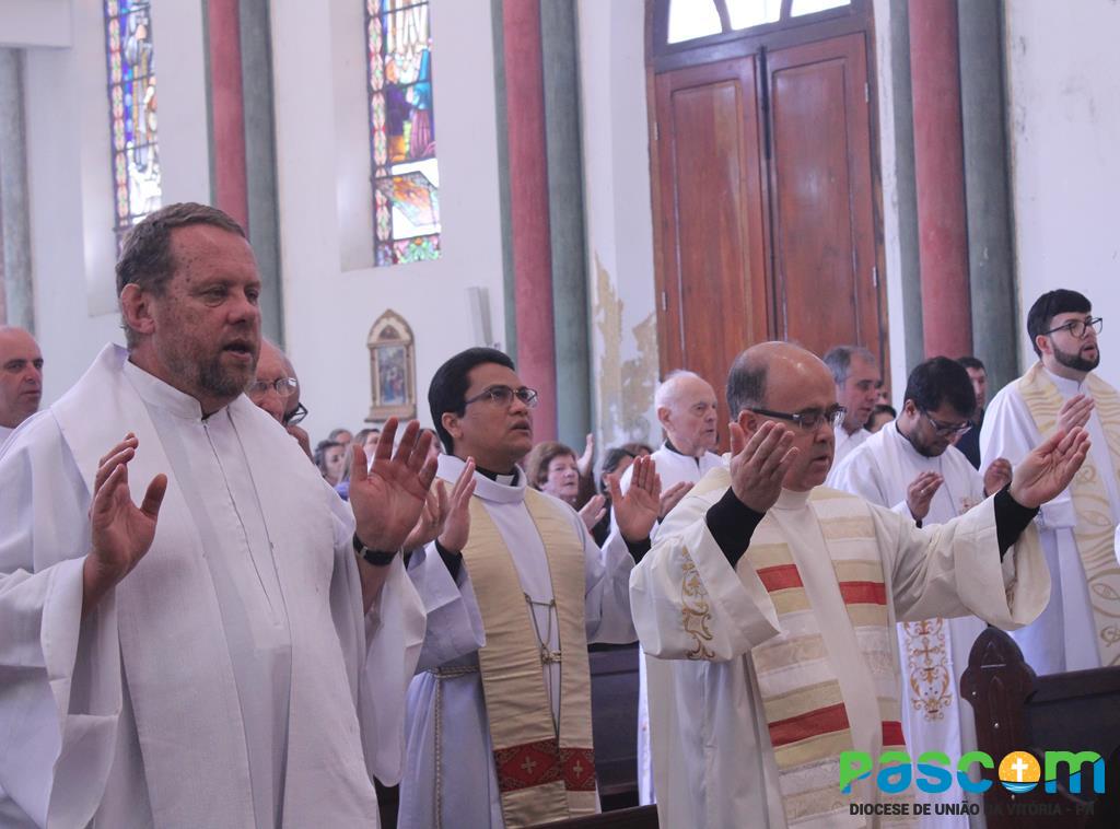 Abertura oficial do Tríduo preparatório ao Jubileu de Ouro da Diocese.