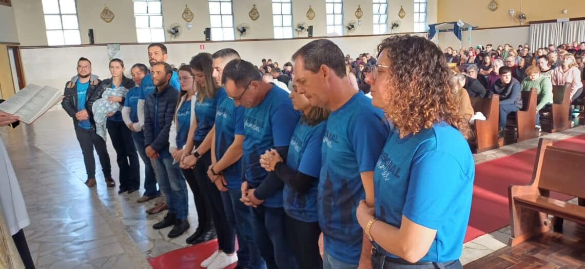 Pastoral familiar é oficialmente apresentada à Paróquia Nossa Senhora do Rocio