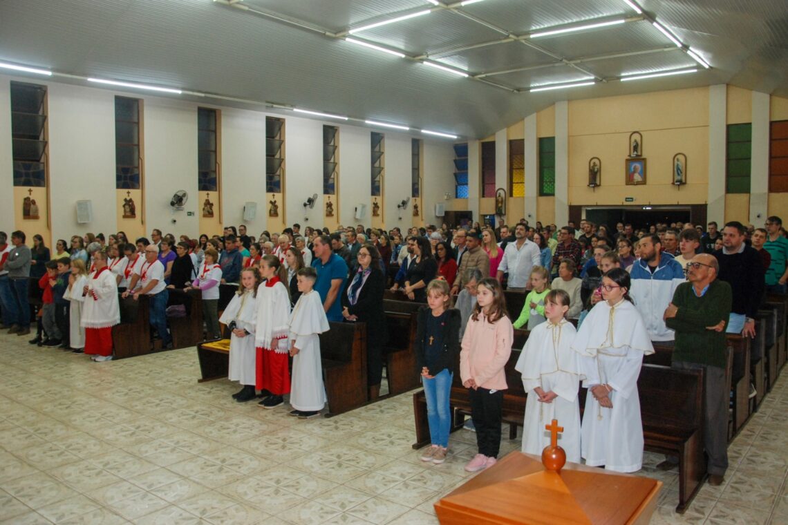Abertura oficial do Tríduo preparatório ao Jubileu de Ouro da Diocese.