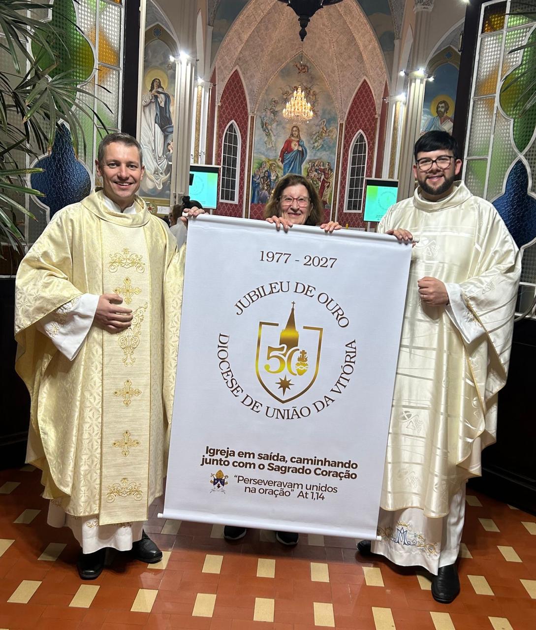Abertura oficial do Tríduo preparatório ao Jubileu de Ouro da Diocese.