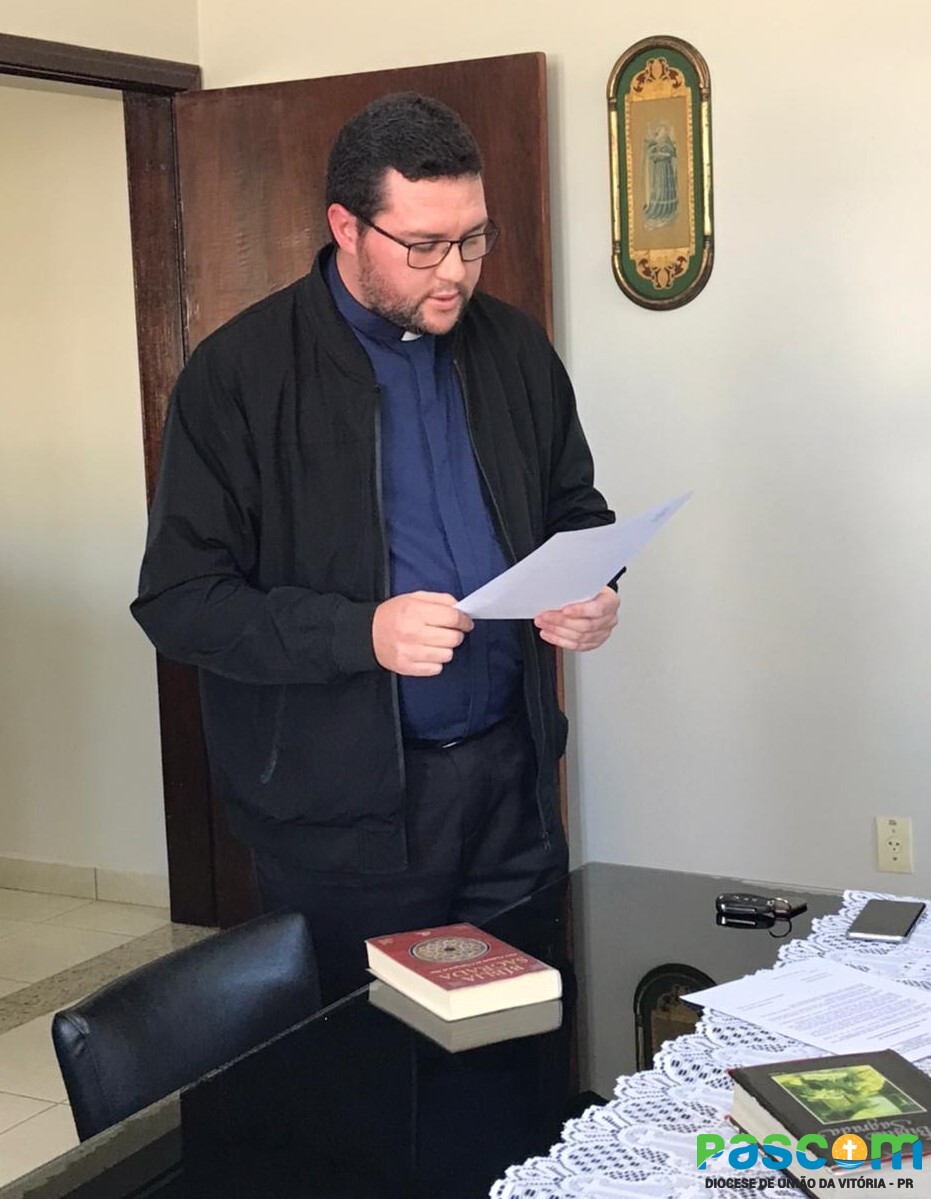 Padre João Henrique Lunkes é o novo Juiz Auditor da Câmara Eclesiástica