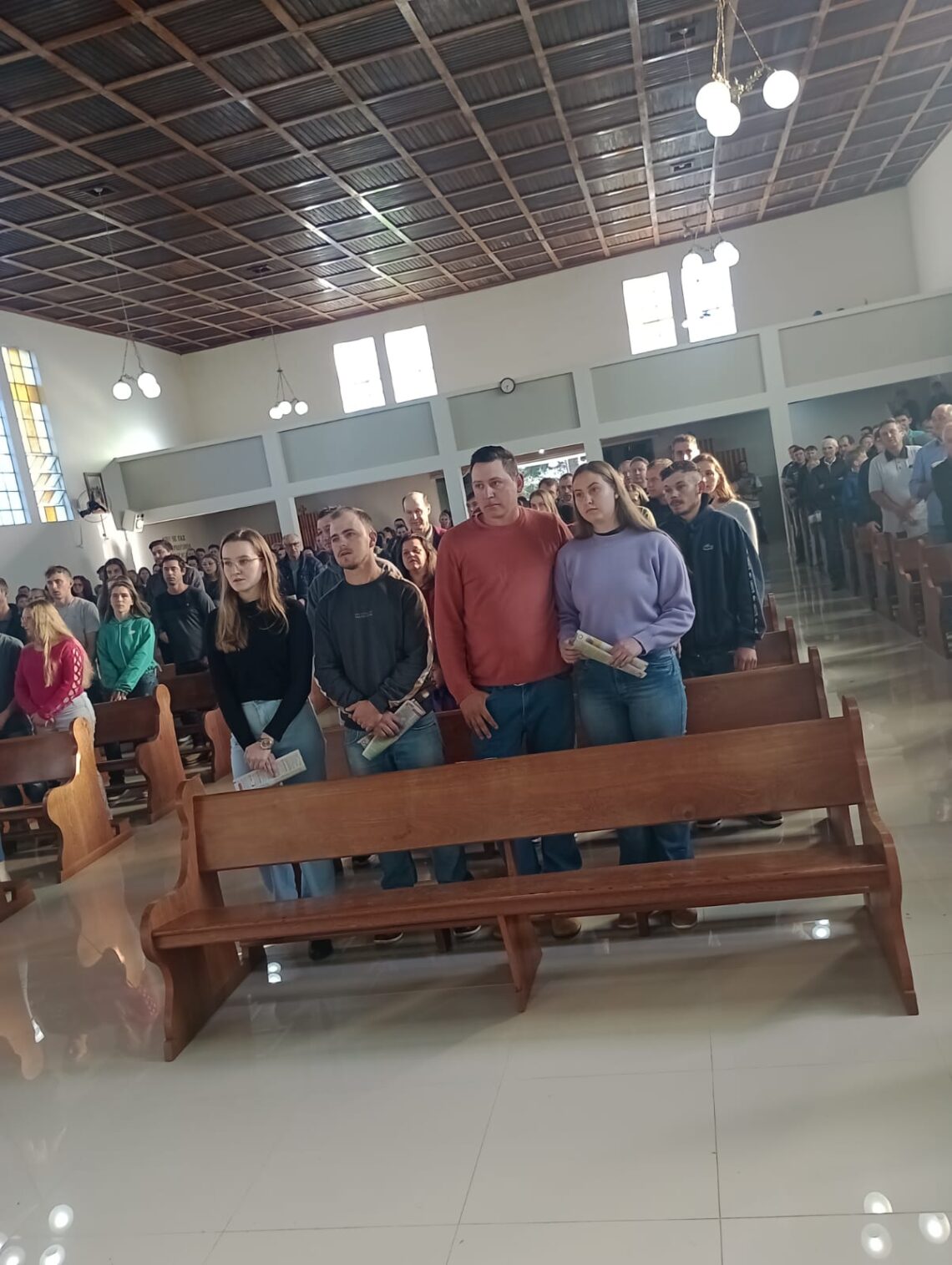 Paróquia Sant’Ana de Cruz Machado prepara casais para Sacramento do Matrimônio