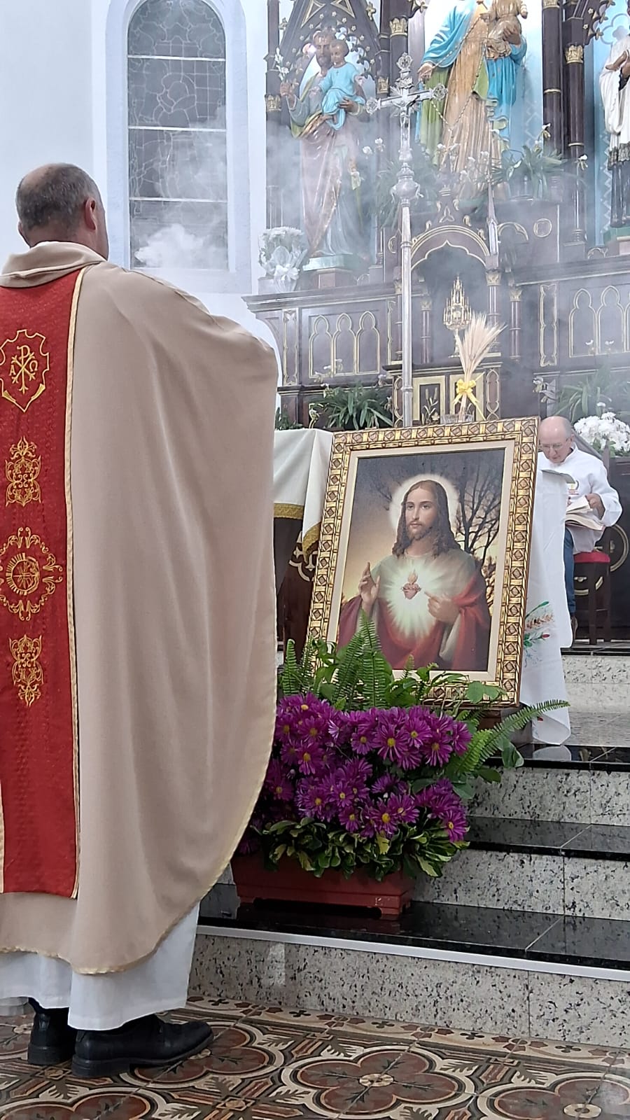 Abertura oficial do Tríduo preparatório ao Jubileu de Ouro da Diocese.