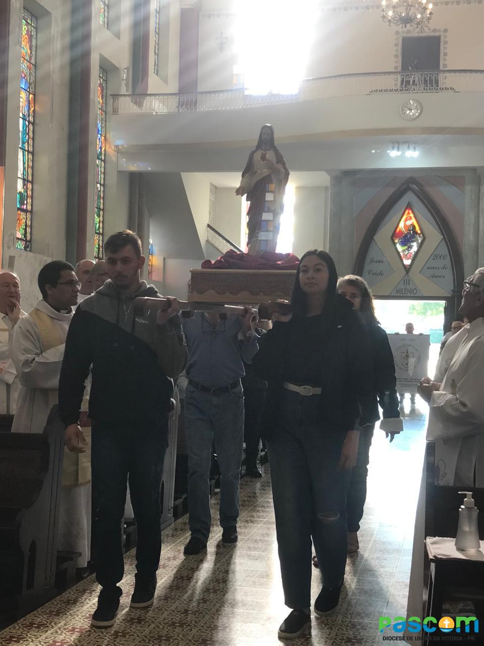 Abertura oficial do Tríduo preparatório ao Jubileu de Ouro da Diocese.