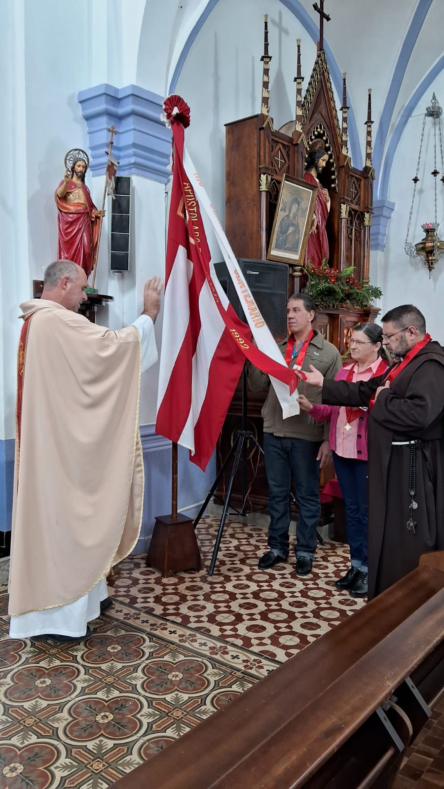 Abertura oficial do Tríduo preparatório ao Jubileu de Ouro da Diocese.