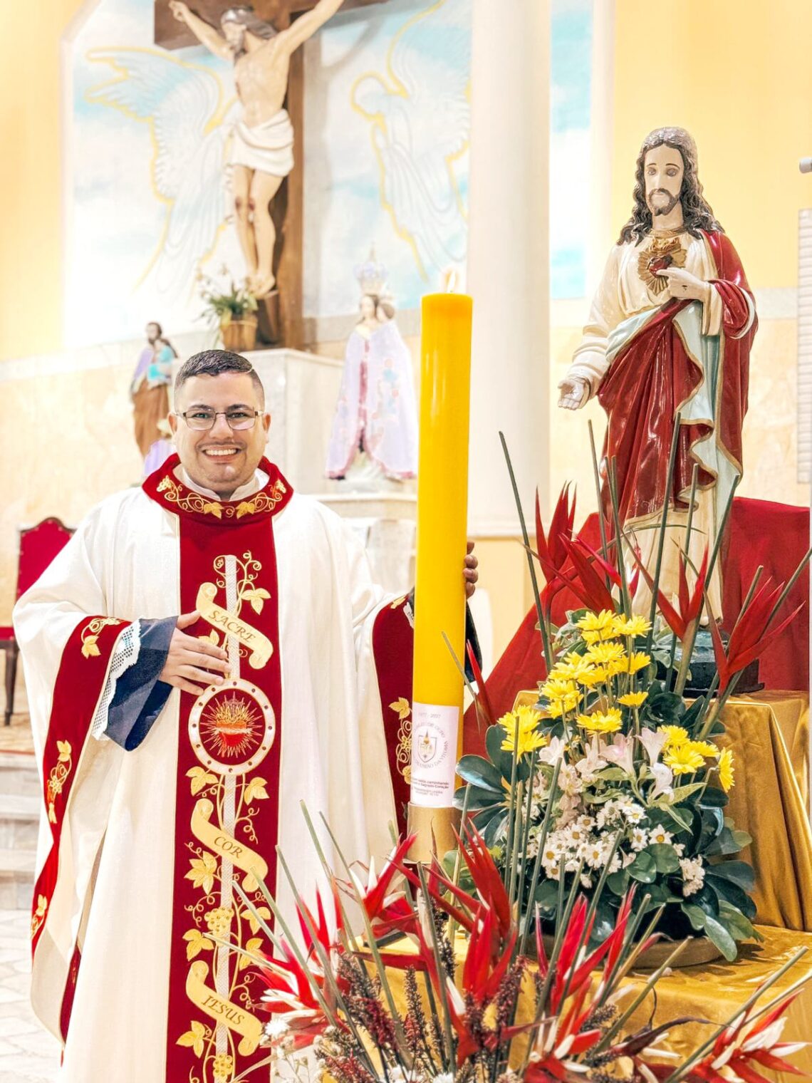 Abertura oficial do Tríduo preparatório ao Jubileu de Ouro da Diocese.