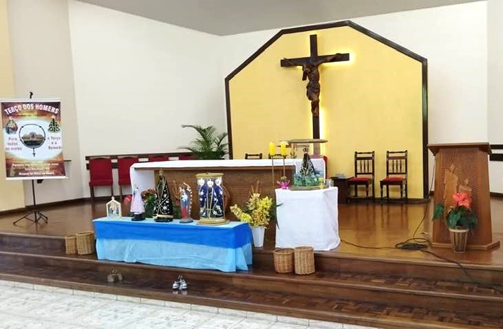 6º Encontrão do Terço dos Homens é realizado na Matriz de Cruz Machado