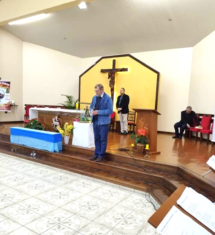 6º Encontrão do Terço dos Homens é realizado na Matriz de Cruz Machado