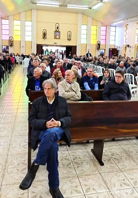 6º Encontrão do Terço dos Homens é realizado na Matriz de Cruz Machado