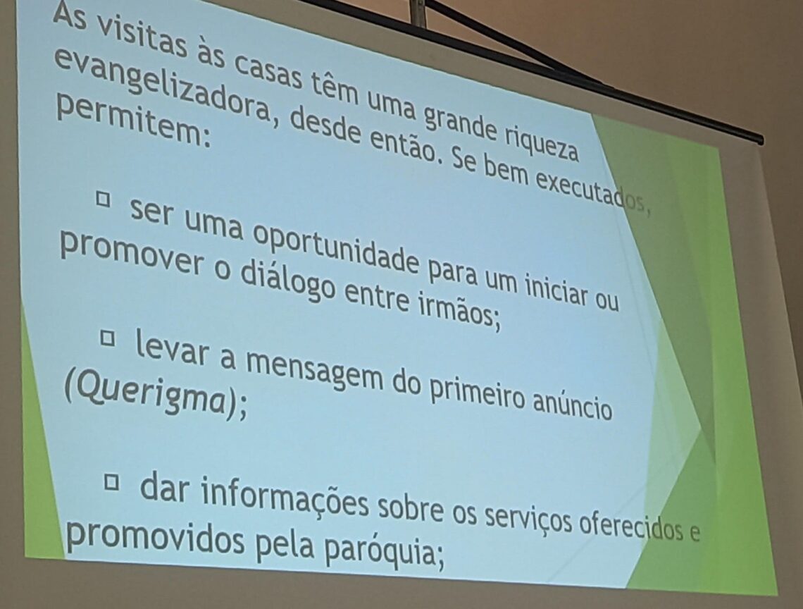 80 Missionários Diocesanos realizam encontros formativos por setores.