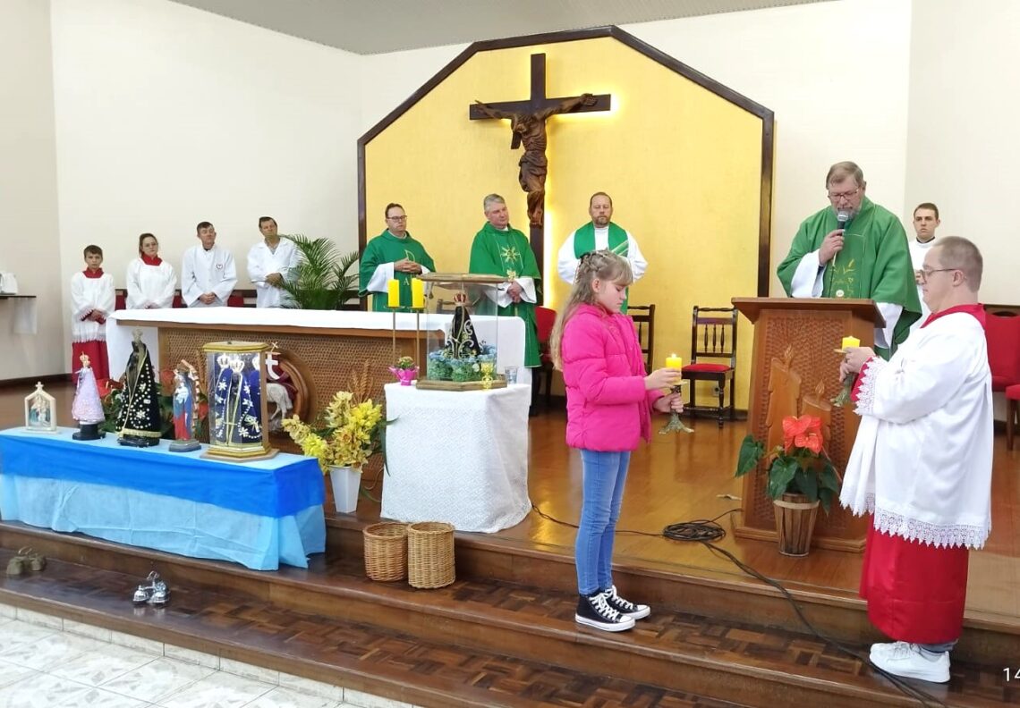 6º Encontrão do Terço dos Homens é realizado na Matriz de Cruz Machado