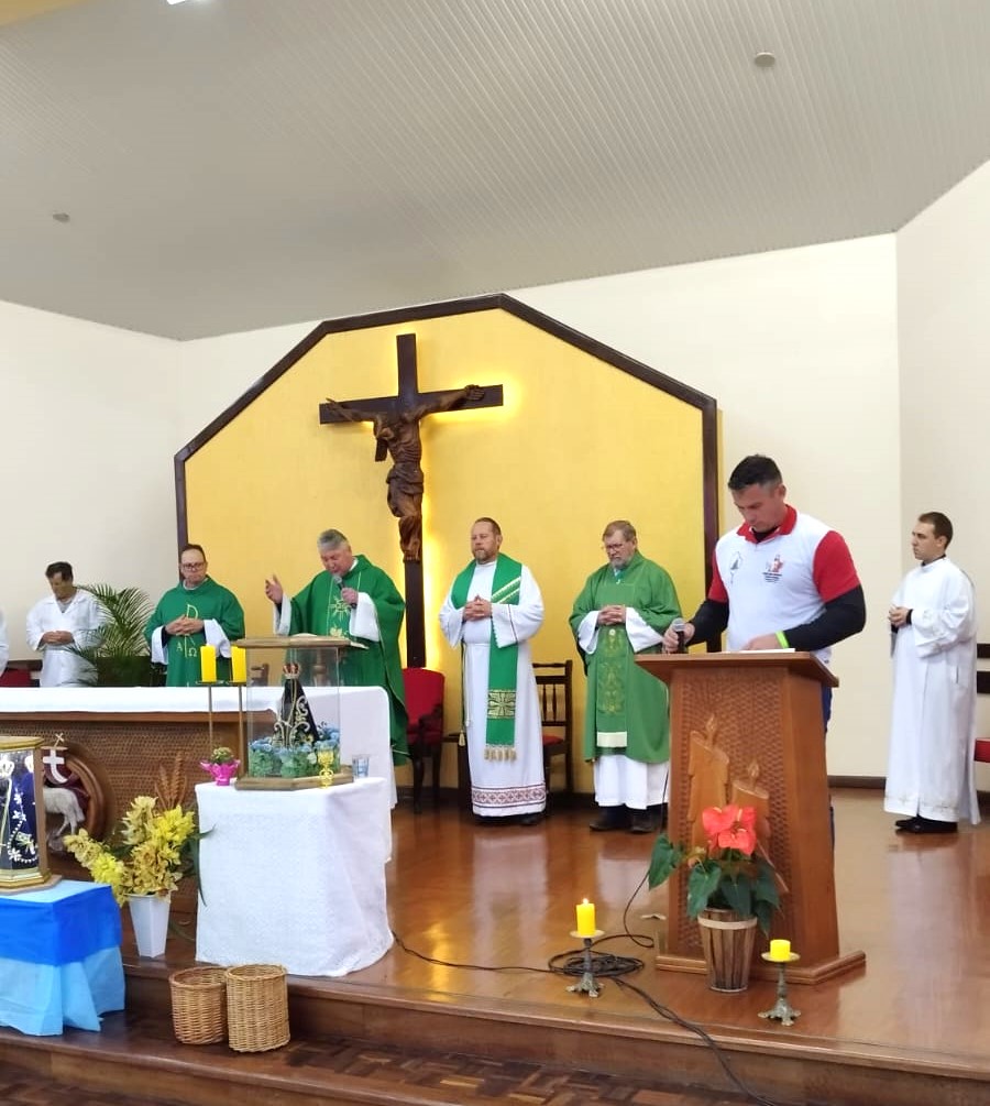 6º Encontrão do Terço dos Homens é realizado na Matriz de Cruz Machado