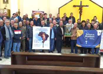 6º Encontrão do Terço dos Homens é realizado na Matriz de Cruz Machado