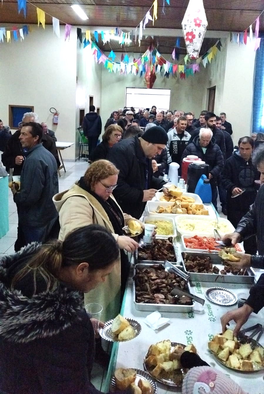 6º Encontrão do Terço dos Homens é realizado na Matriz de Cruz Machado