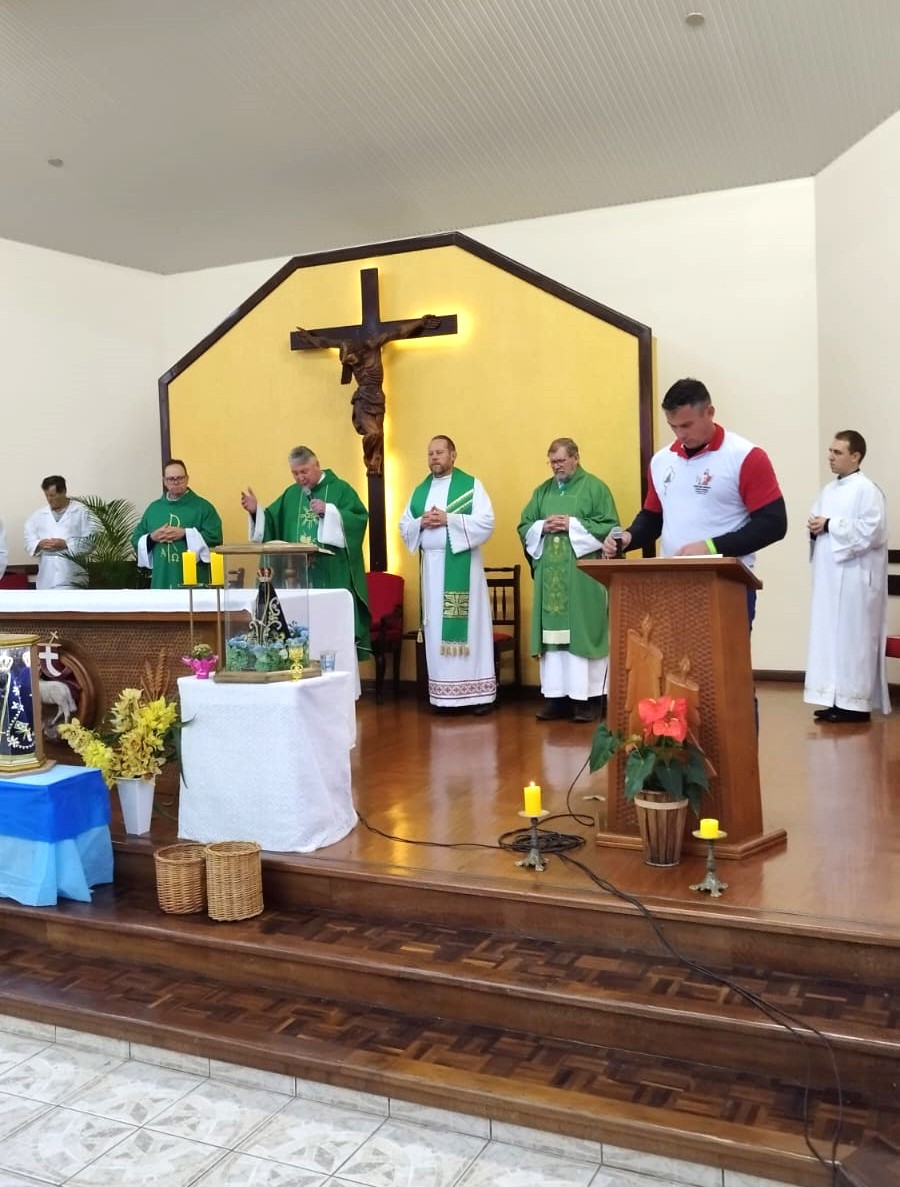 6º Encontrão do Terço dos Homens é realizado na Matriz de Cruz Machado