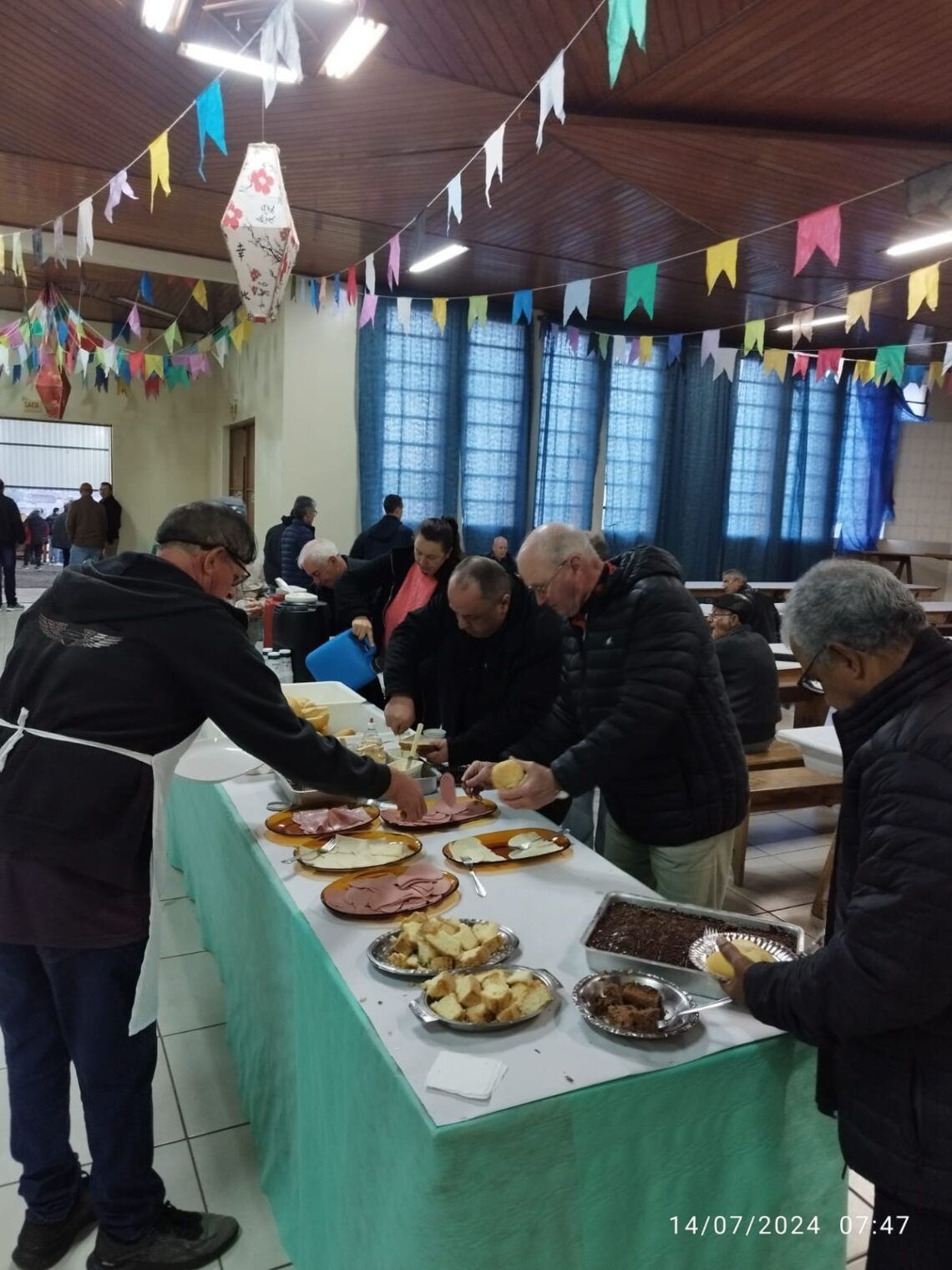 6º Encontrão do Terço dos Homens é realizado na Matriz de Cruz Machado