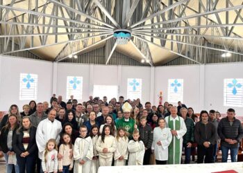 Paróquia São Joaquim e Sant’Ana recebe Visita Pastoral de Dom Walter Jorge.