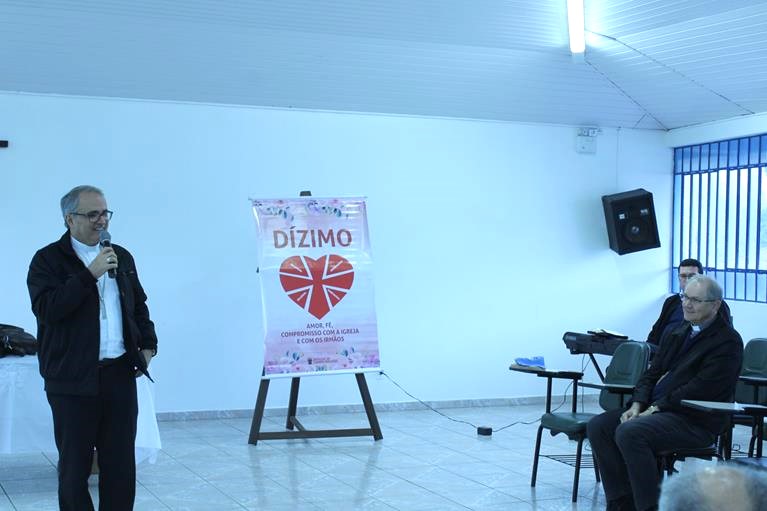 Dízimo foi o tema principal da Reunião do Clero no Instituto Piamarta