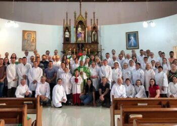 Paróquia Sant’Ana de Cruz Machado realiza Encontro Paroquial de Mece’s