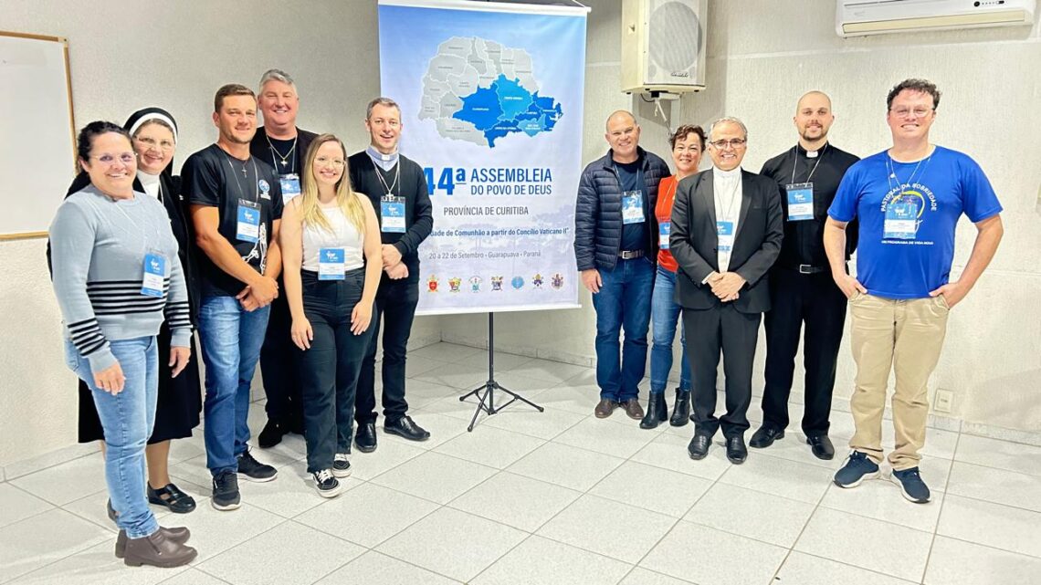 Líderes de Pastorais e Movimentos da Diocese participam da 44º Assembleia do Povo de Deus em Guarapuava