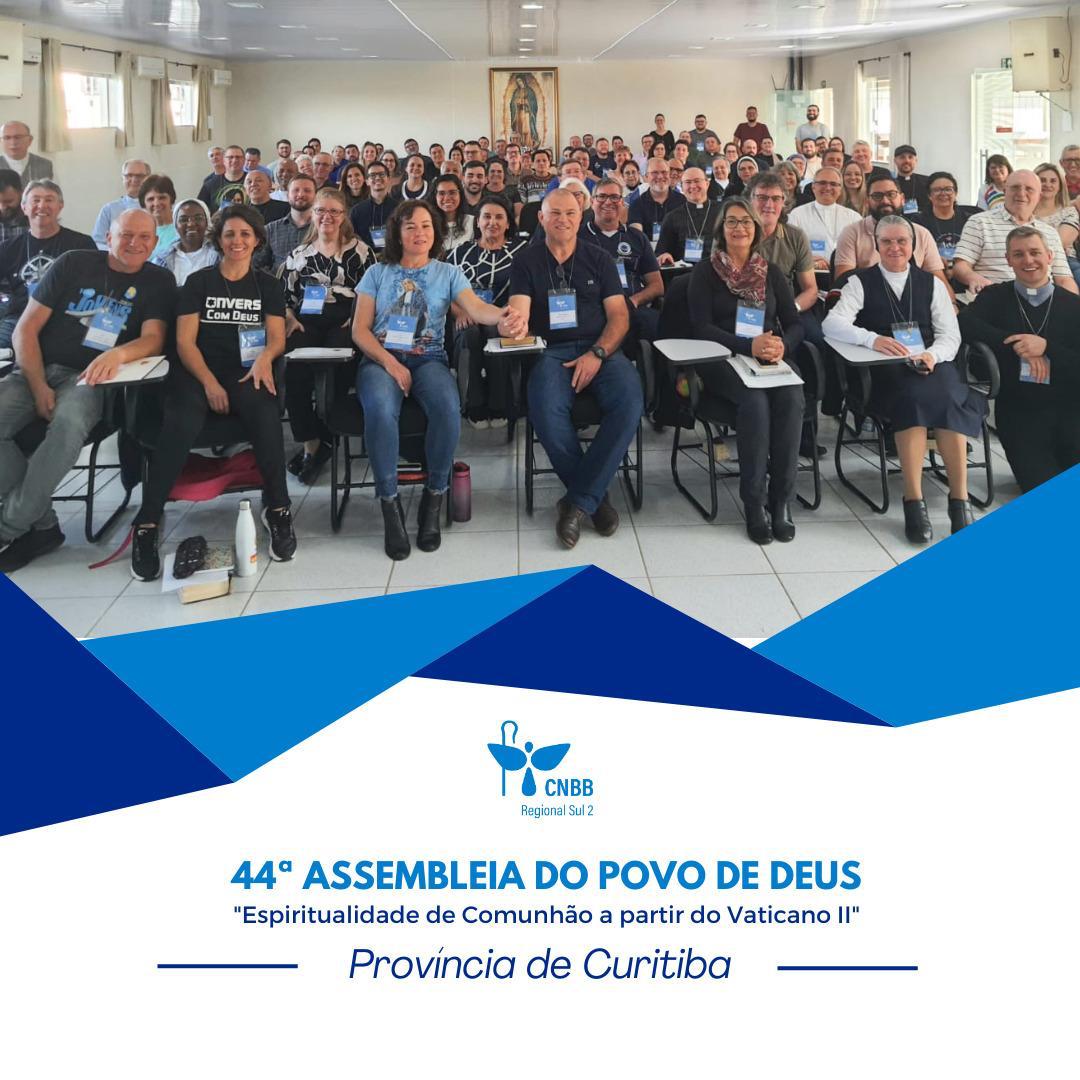 Líderes de Pastorais e Movimentos da Diocese participam da 44º Assembleia do Povo de Deus em Guarapuava