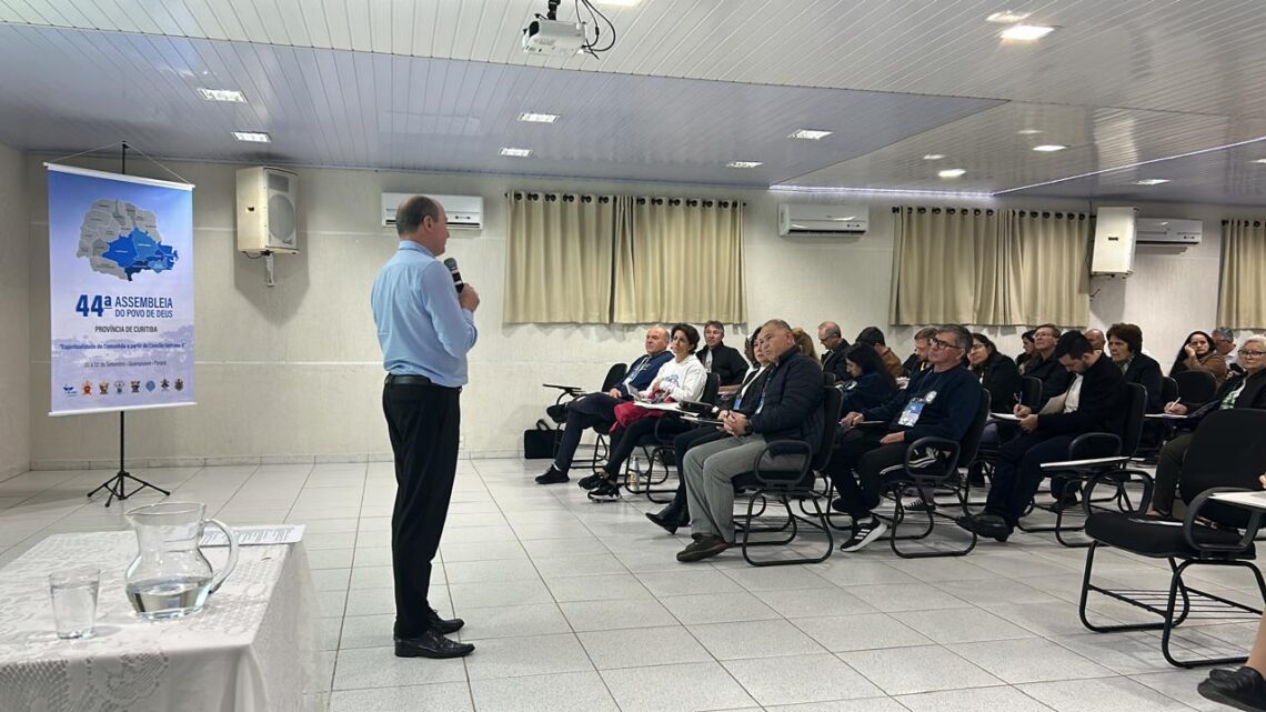 Líderes de Pastorais e Movimentos da Diocese participam da 44º Assembleia do Povo de Deus em Guarapuava