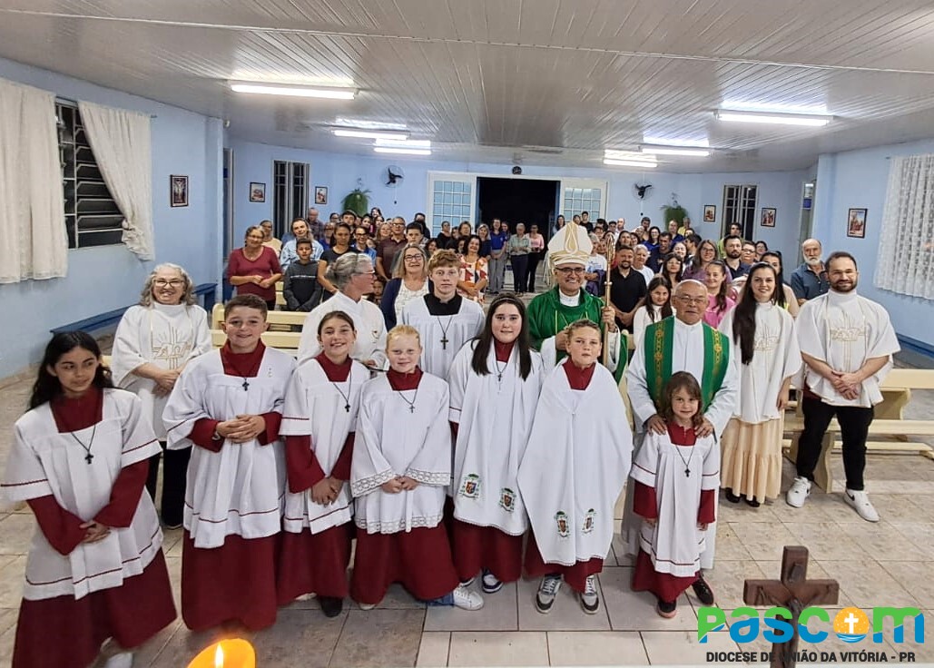 Dom Walter Jorge realiza Visita Pastoral na Paróquia São Cristóvão e Nossa Senhora da Salette