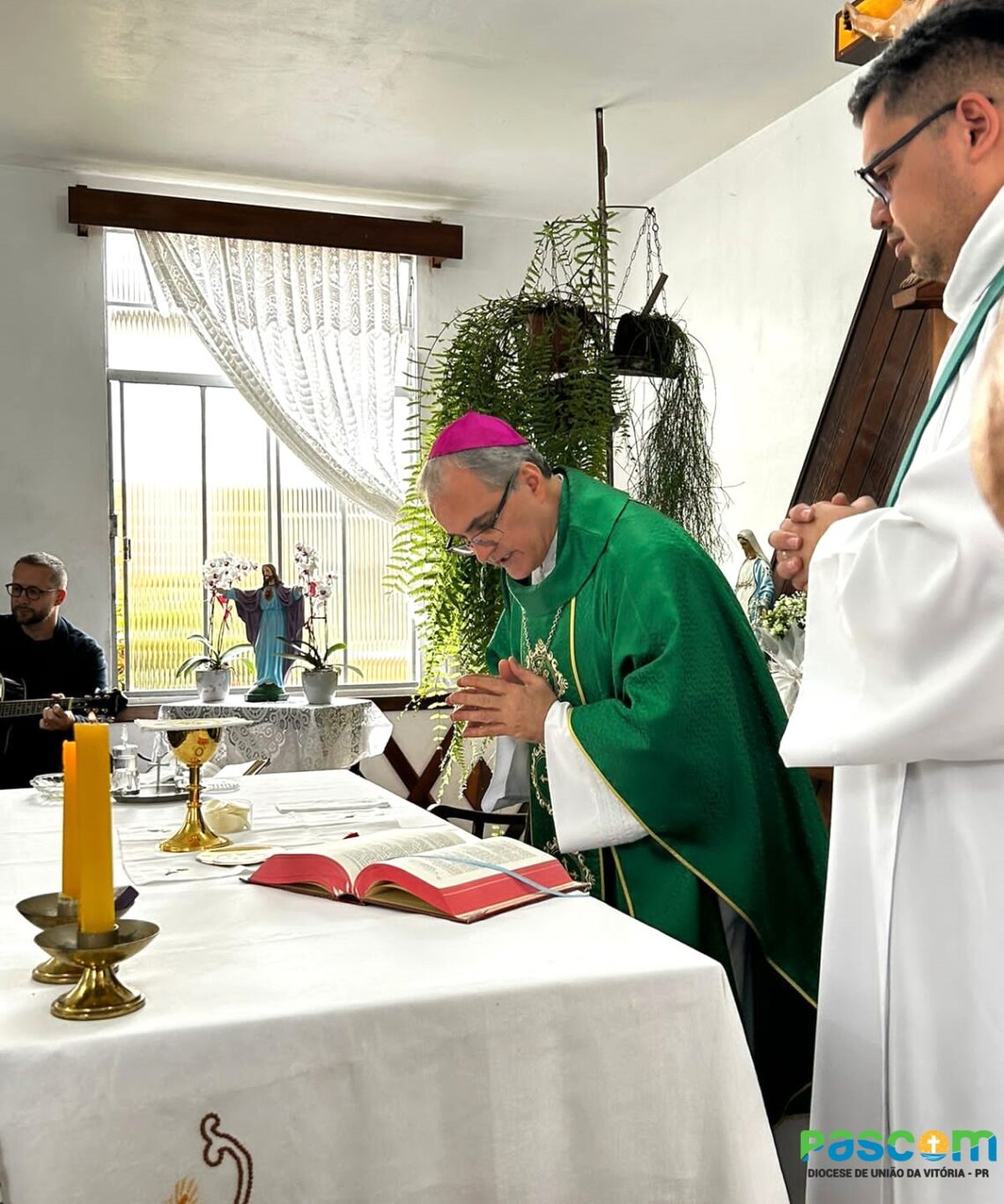 Dom Walter Jorge realiza Visita Pastoral na Paróquia São Cristóvão e Nossa Senhora da Salette