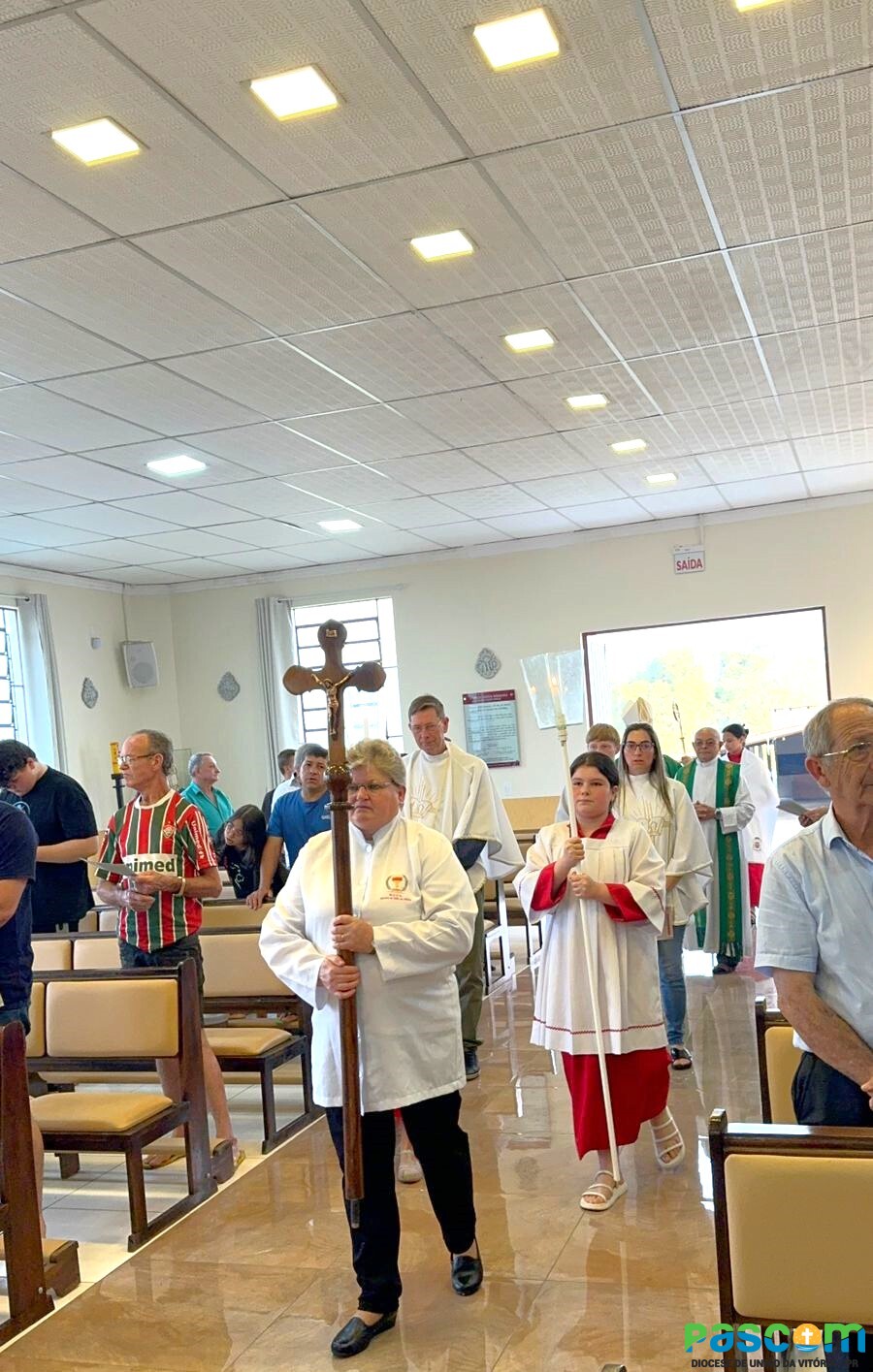Dom Walter Jorge realiza Visita Pastoral na Paróquia São Cristóvão e Nossa Senhora da Salette