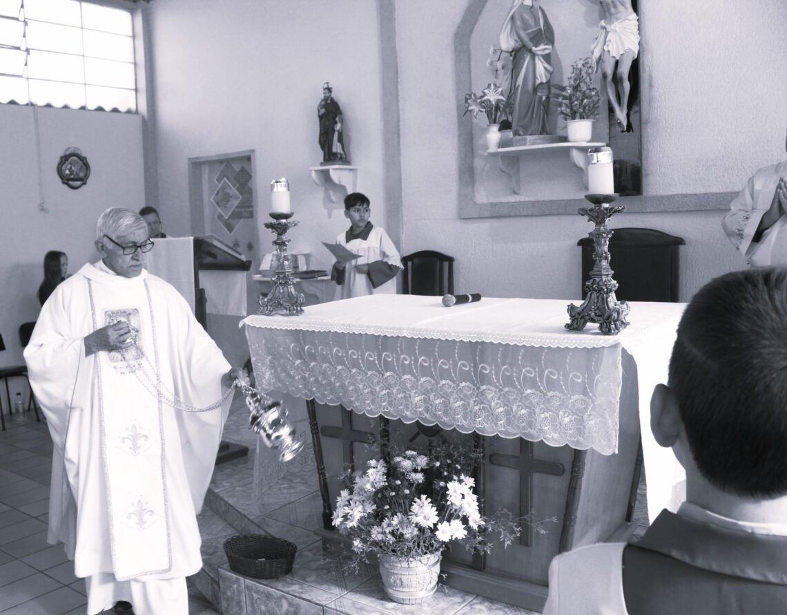 Campanário na Paróquia Nossa Senhora das Dores foi inaugurado no dia 12 de outubro