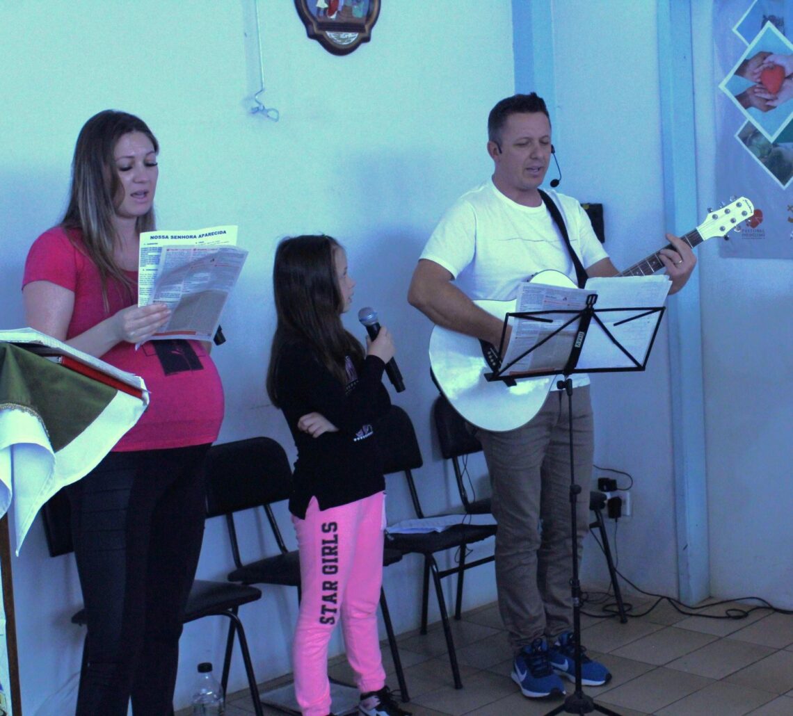 Campanário na Paróquia Nossa Senhora das Dores foi inaugurado no dia 12 de outubro