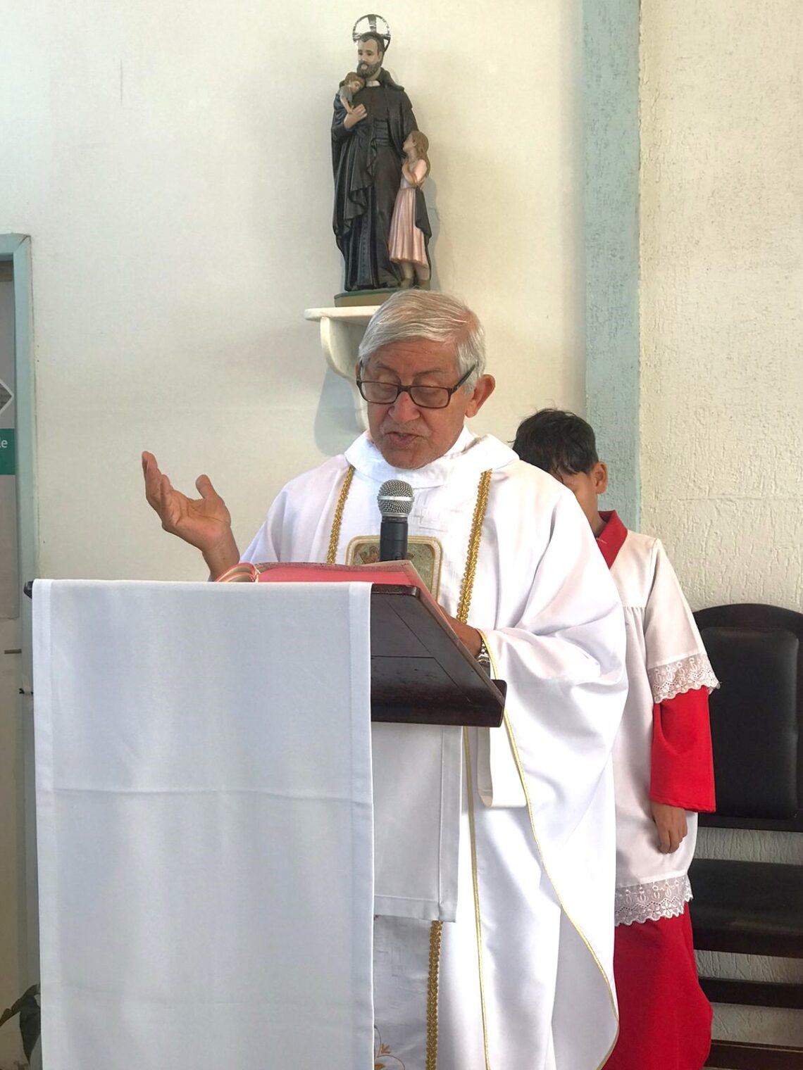Campanário na Paróquia Nossa Senhora das Dores foi inaugurado no dia 12 de outubro