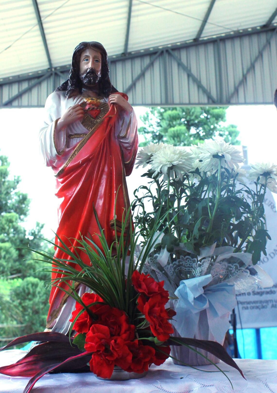 Fiéis Romeiros participam de Romaria Diocesana em Rio Claro do Sul