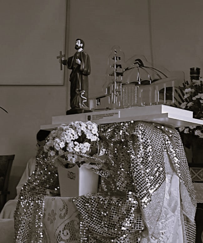 Imagem de São Francisco Xavier, visita paróquias da Diocese