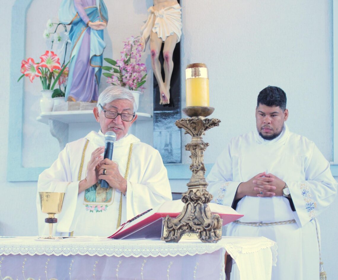 Campanário na Paróquia Nossa Senhora das Dores foi inaugurado no dia 12 de outubro