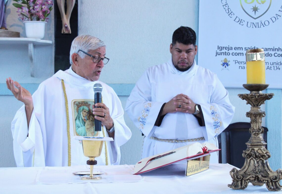 Campanário na Paróquia Nossa Senhora das Dores foi inaugurado no dia 12 de outubro