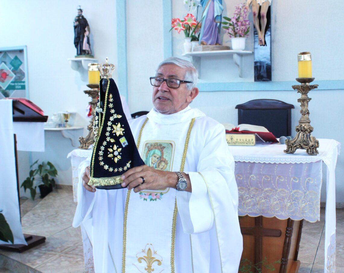 Campanário na Paróquia Nossa Senhora das Dores foi inaugurado no dia 12 de outubro