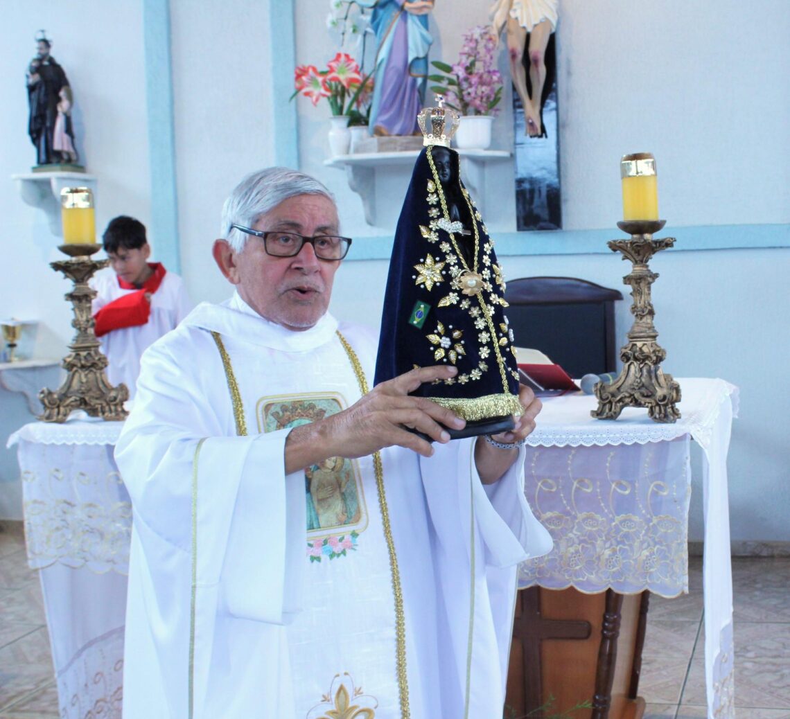 Campanário na Paróquia Nossa Senhora das Dores foi inaugurado no dia 12 de outubro