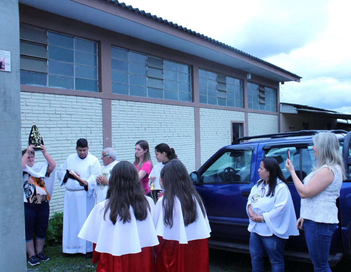 Campanário na Paróquia Nossa Senhora das Dores foi inaugurado no dia 12 de outubro