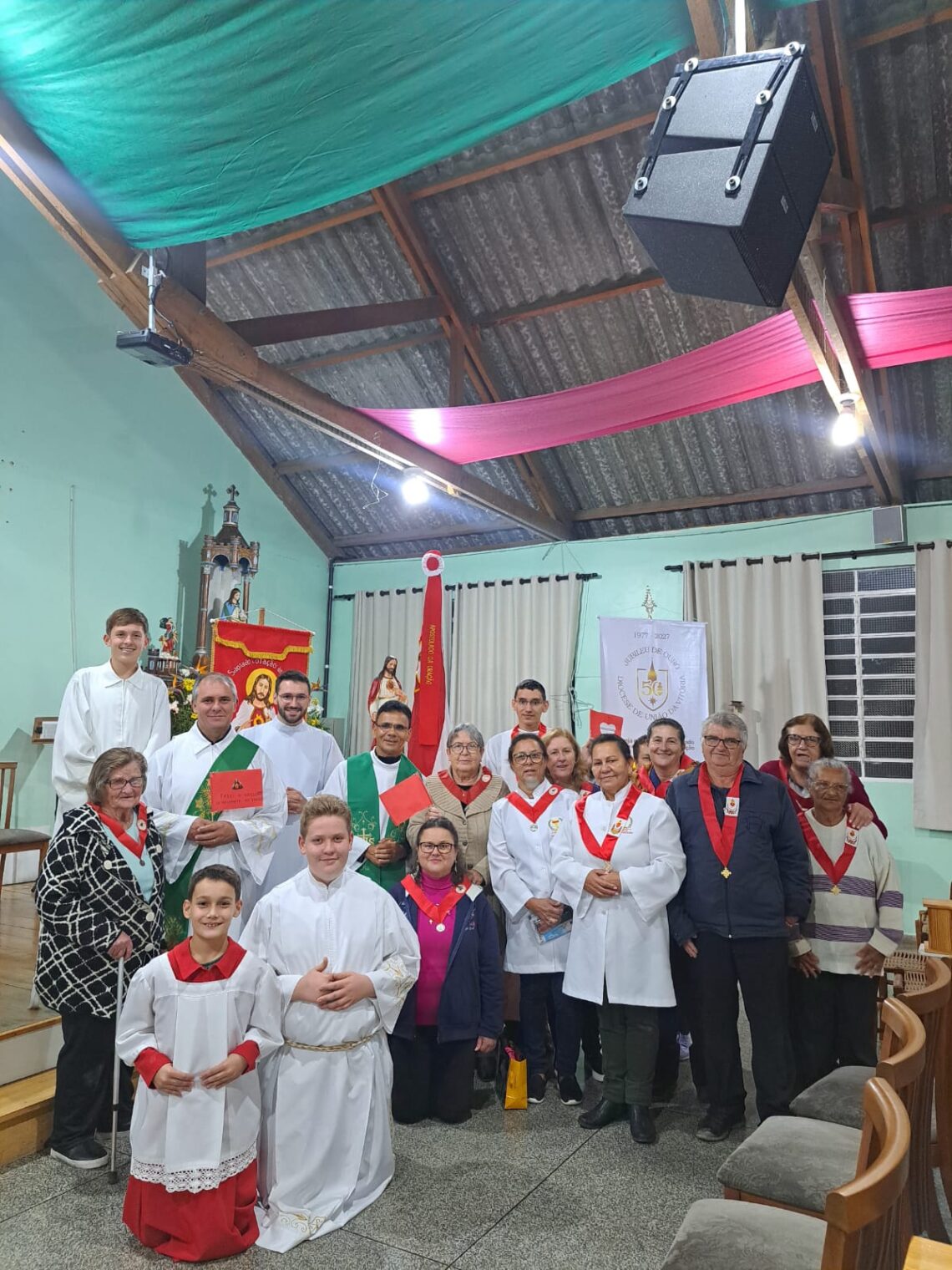 Imagem peregrina do Sagrado Coração de Jesus chega na Paróquia São João Batista