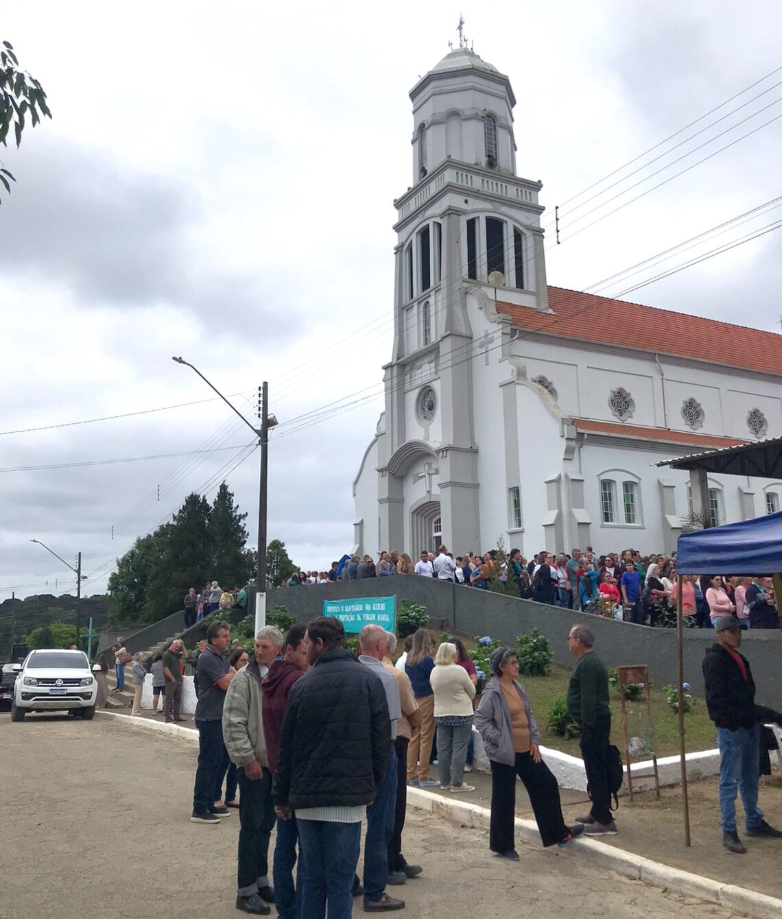 Fiéis Romeiros participam de Romaria Diocesana em Rio Claro do Sul
