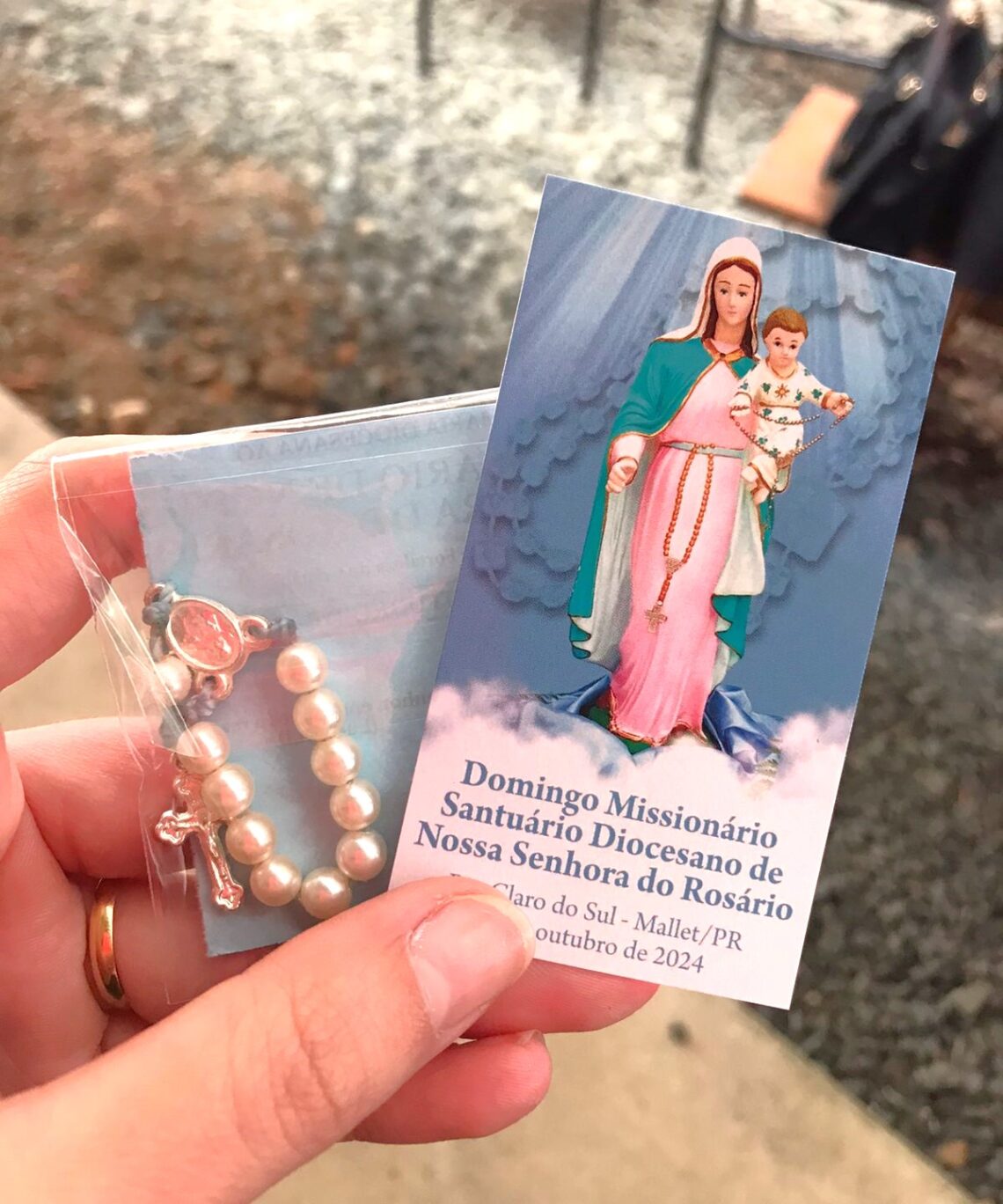 Fiéis Romeiros participam de Romaria Diocesana em Rio Claro do Sul