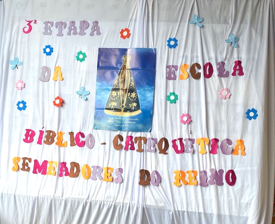 Terceira Etapa da Escola Bíblico-Catequética aconteceu na Paróquia Nossa Senhora do Rocio