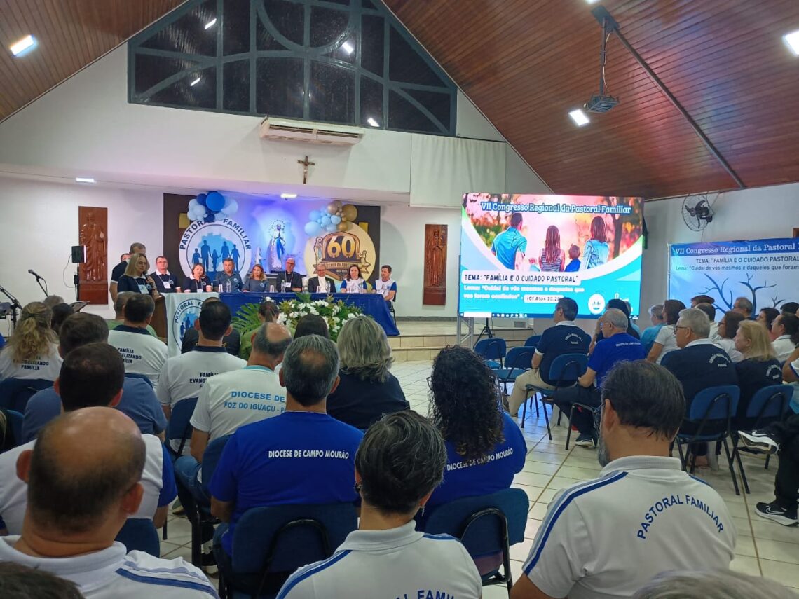 Aconteceu em Apucarana, o 7º Congresso Regional da Pastoral Familiar