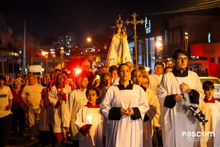Paróquia Nossa Senhora do Rocio celebra com Júbilo a sua padroeira e padroeira do Paraná